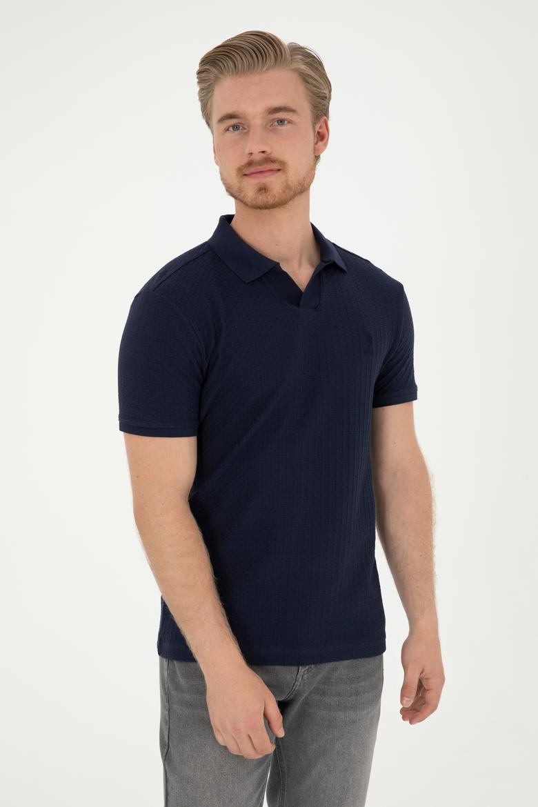 Erkek Lacivert Tişört - 50282108001