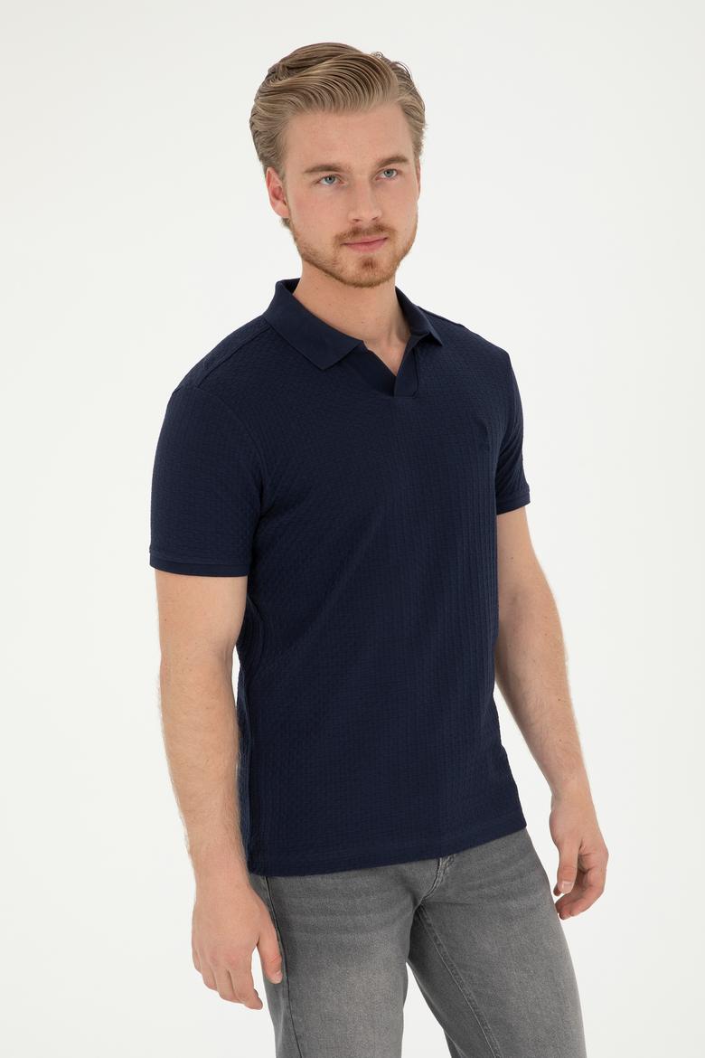 Erkek Lacivert Tişört