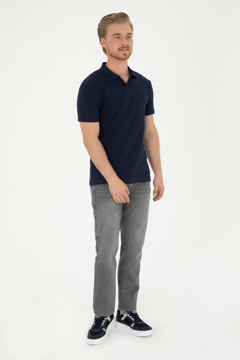 Erkek Lacivert Tişört - 50282108001