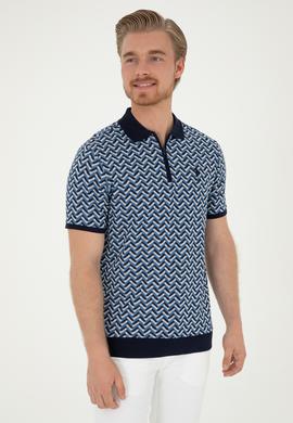 Erkek Lacivert Tişört - 50282109001