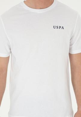 Erkek Regular Fit Bisiklet Yaka Beyaz Tişört - 50281077021