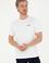 Erkek Regular Fit Bisiklet Yaka Beyaz Tişört