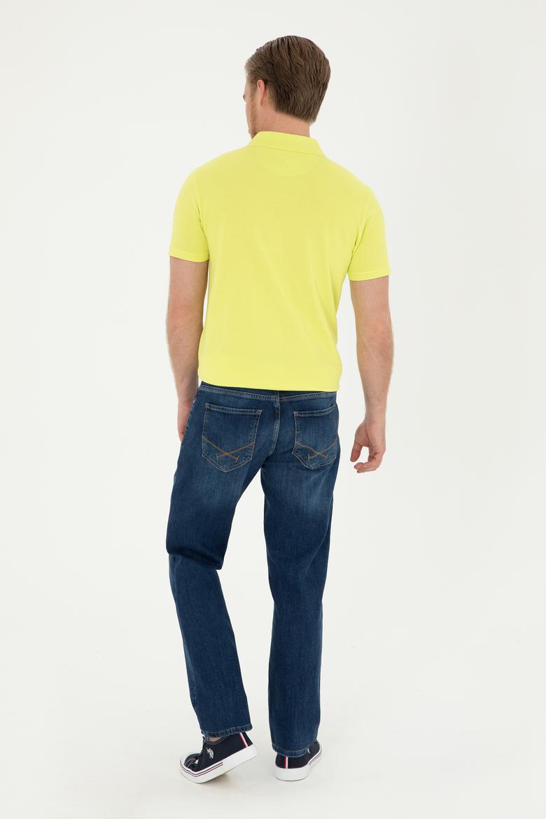 Erkek Eflatun Jean Pantolon - 50280310029