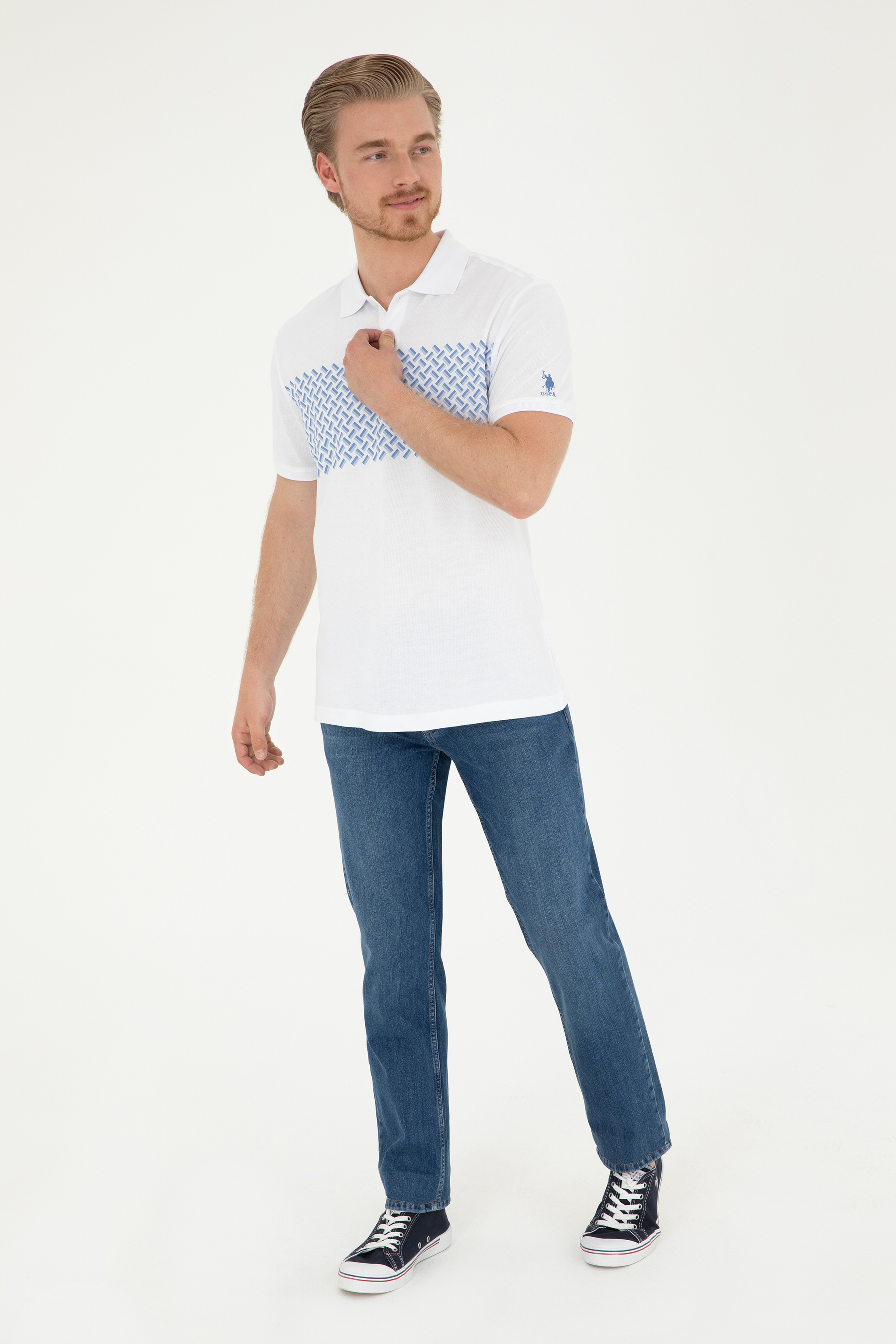 Erkek Mavi Jean Pantolon - Image 3