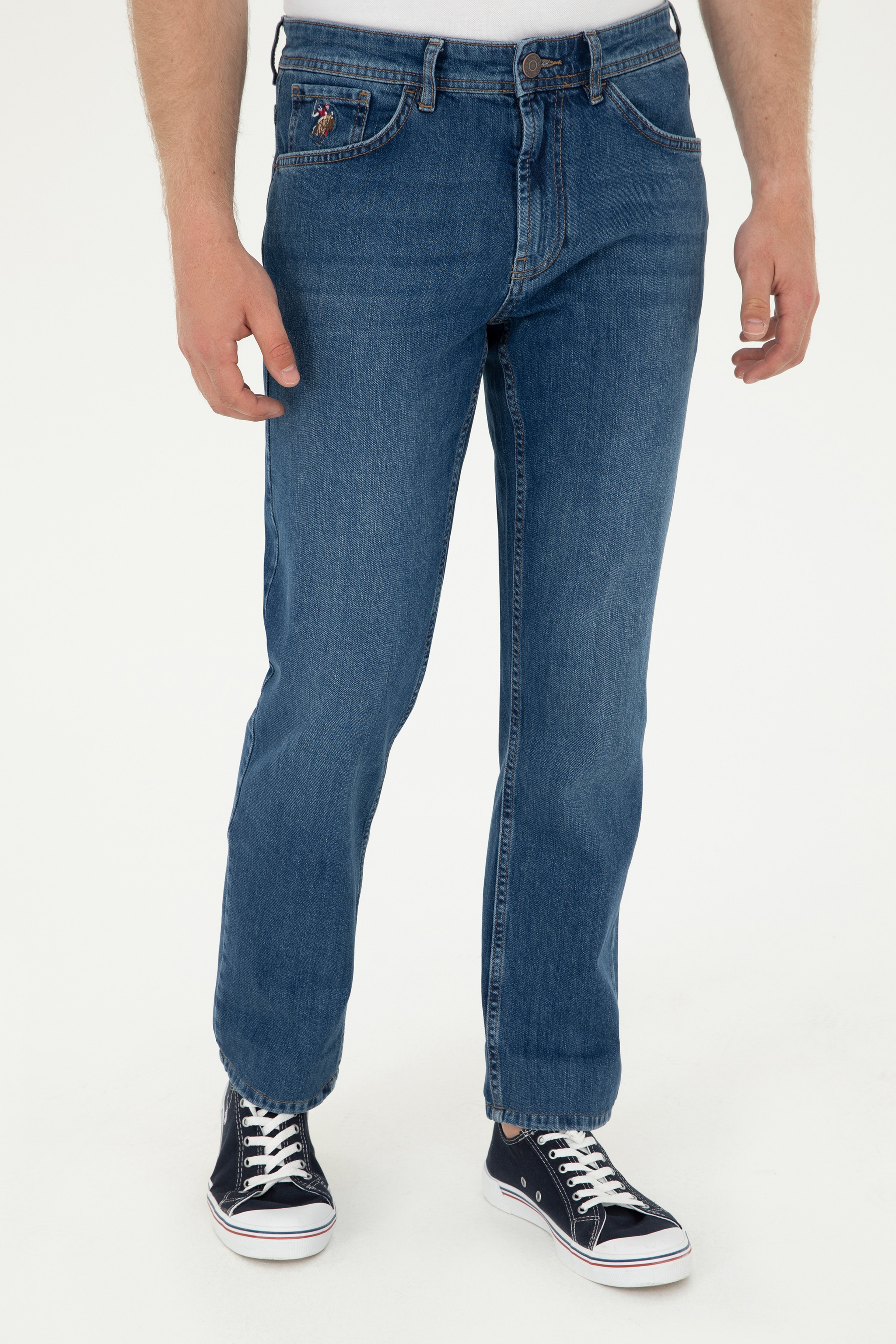 Erkek Mavi Jean Pantolon - Image 2