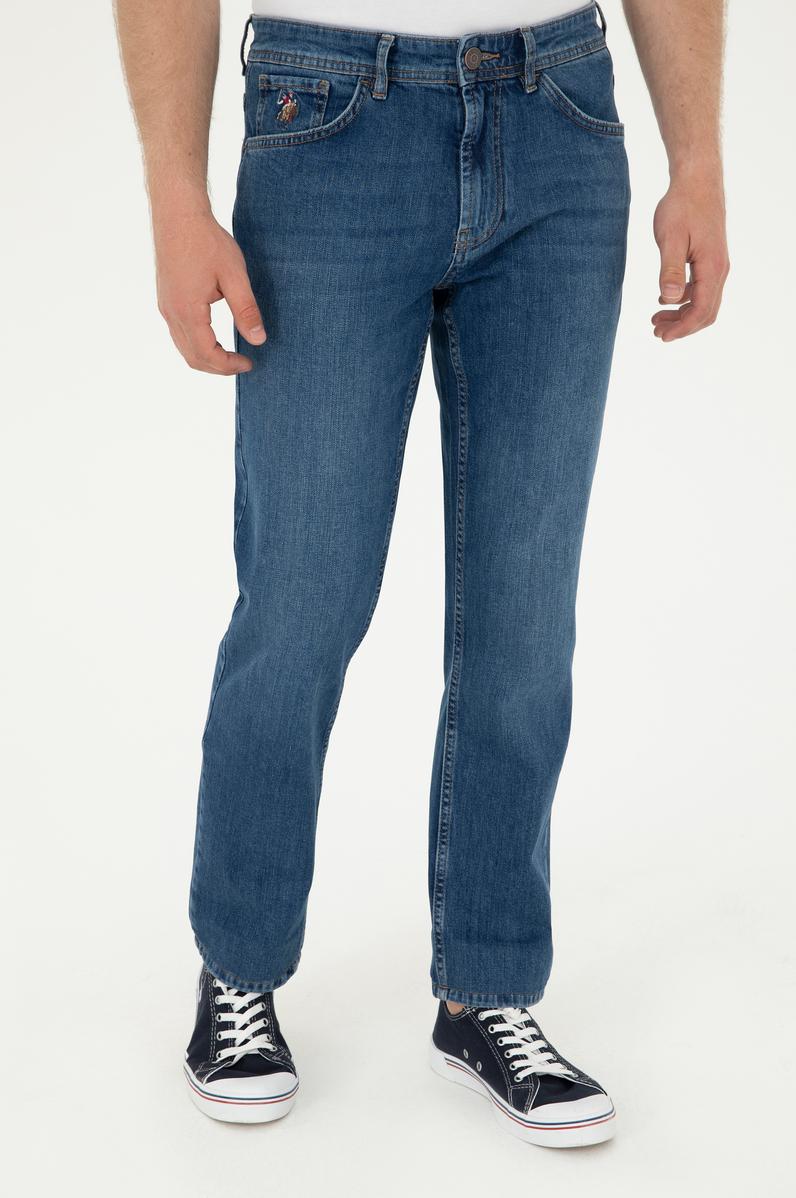 Erkek Mavi Jean Pantolon