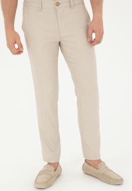 Erkek Camel Kanvas Pantolon - 50283964003