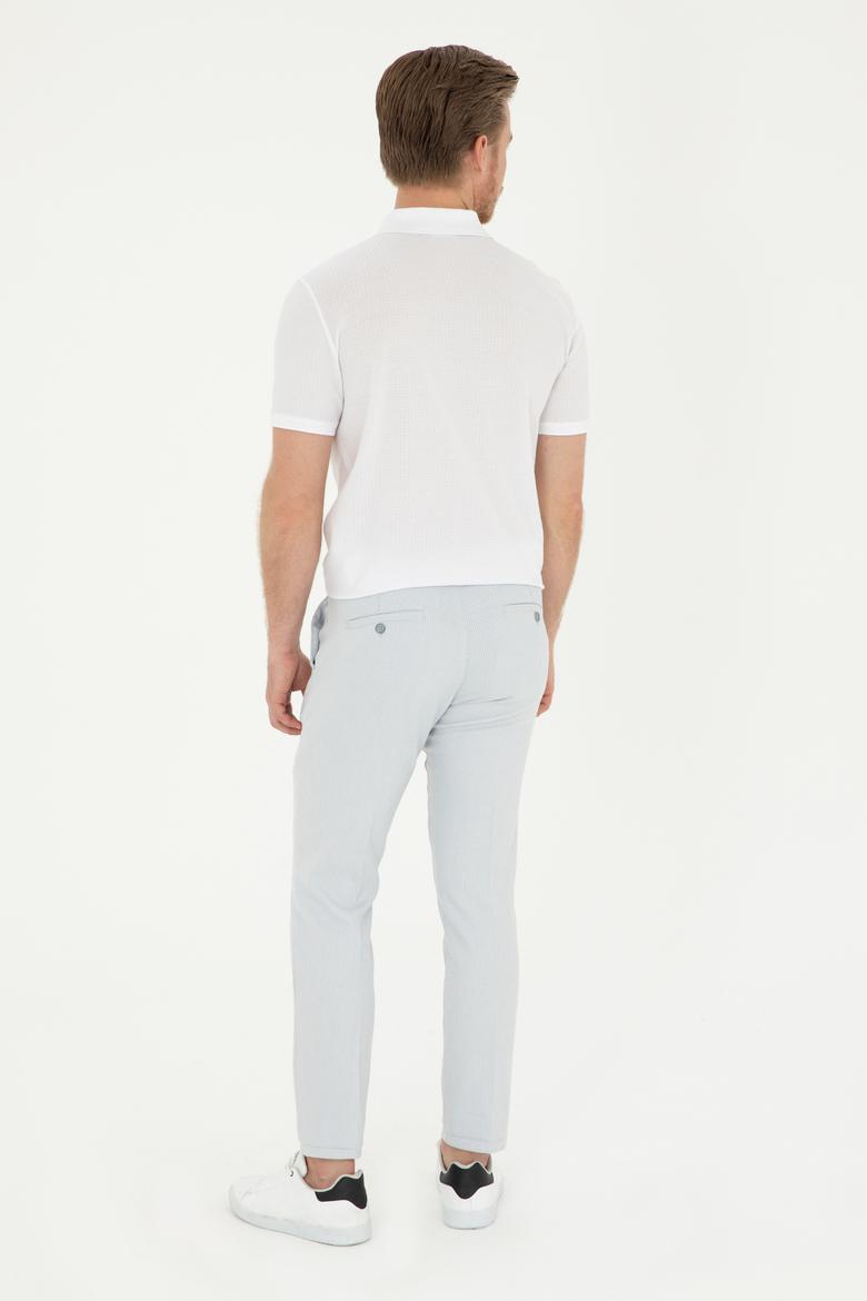 Erkek Mavi Kanvas Pantolon - 50283964108