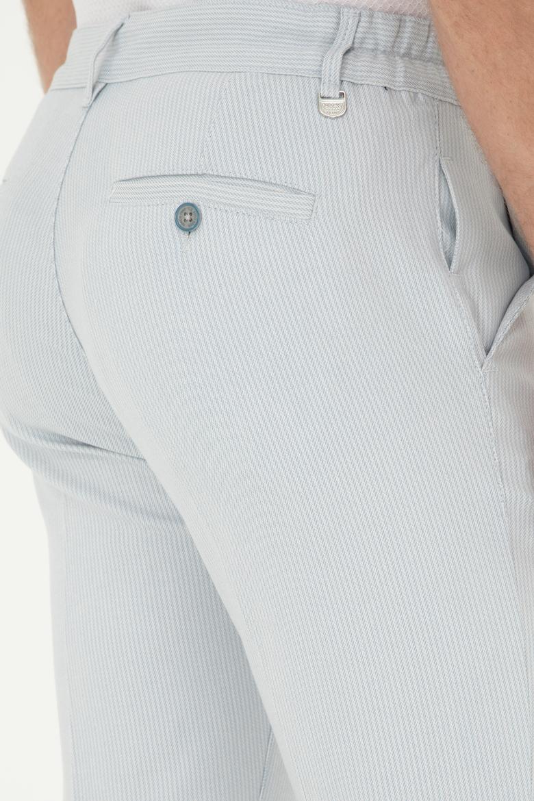 Erkek Mavi Kanvas Pantolon - 50283964108