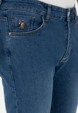 Erkek Koyu Mavi Jean Pantolon - 50283588041