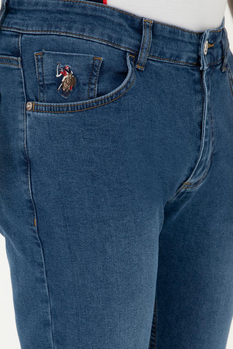 Erkek Koyu Mavi Jean Pantolon - 50283588041