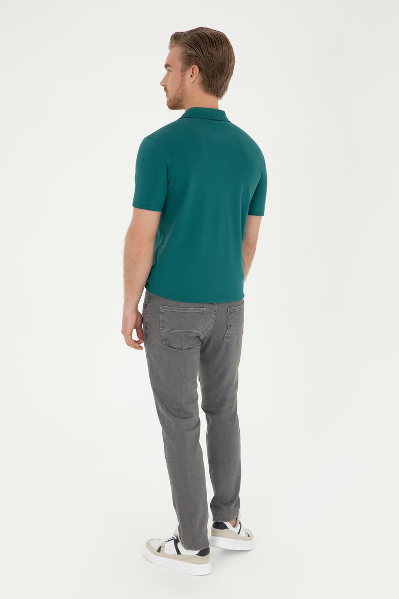 Erkek Gri Jean Pantolon - 50283554032