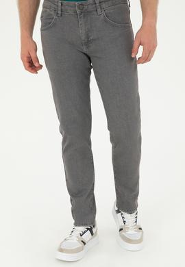 Erkek Gri Jean Pantolon - 50283554032