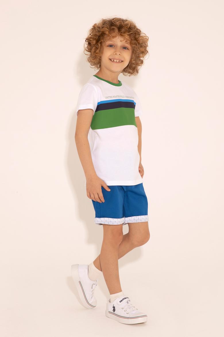 Erkek Çocuk Saks Dokuma Şort - 50282972018