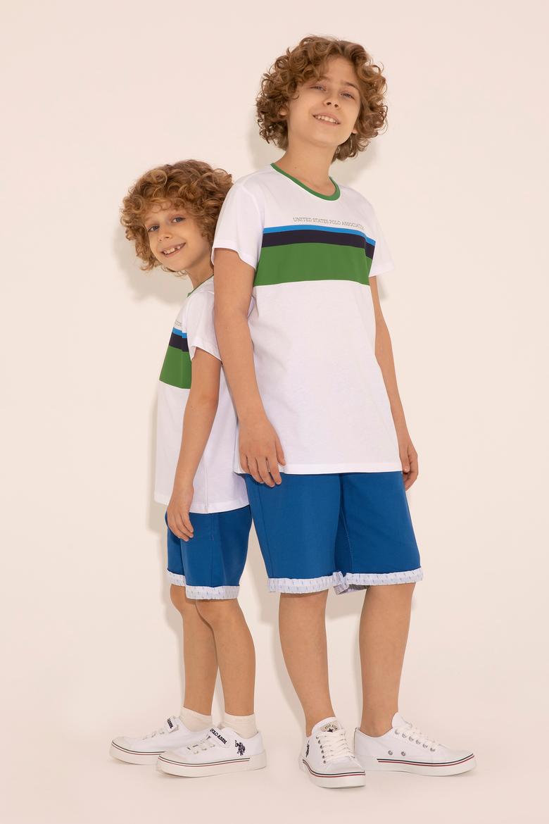 Erkek Çocuk Saks Dokuma Şort - 50282972018