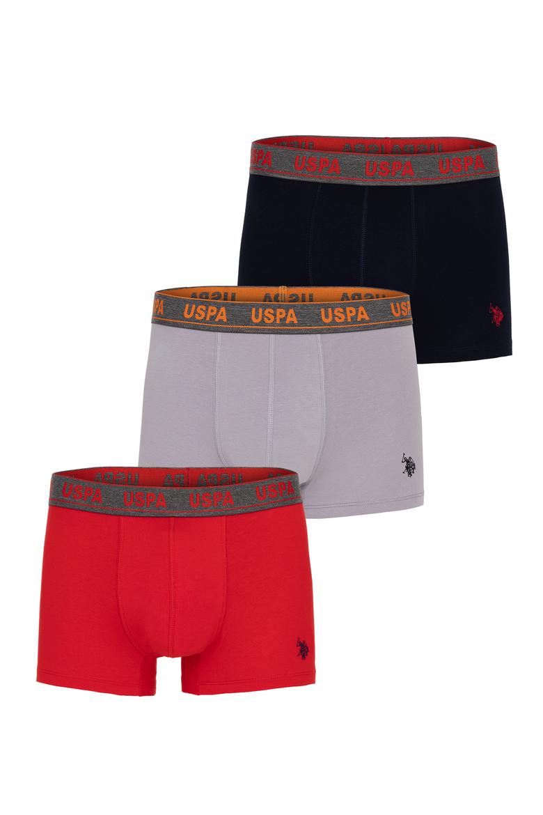 Erkek Lacivert 3'lü Boxer