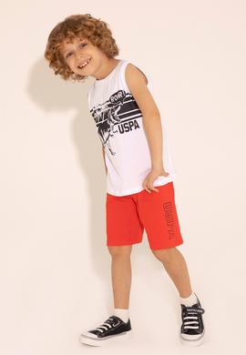 Erkek Çocuk Kırmızı Örme Şort - 50284828027