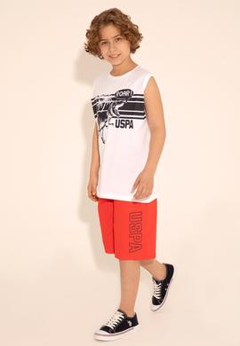 Erkek Çocuk Kırmızı Örme Şort - 50284828027