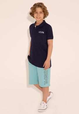 Erkek Çocuk Mint Örme Şort - 50284828116