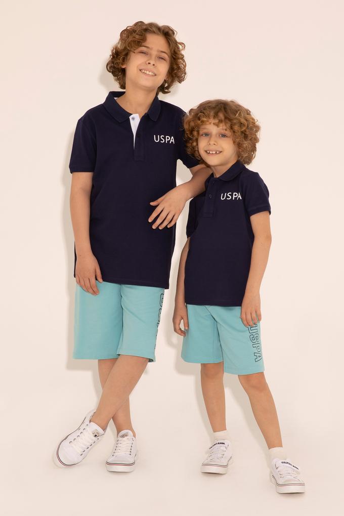 Erkek Çocuk Mint Örme Şort