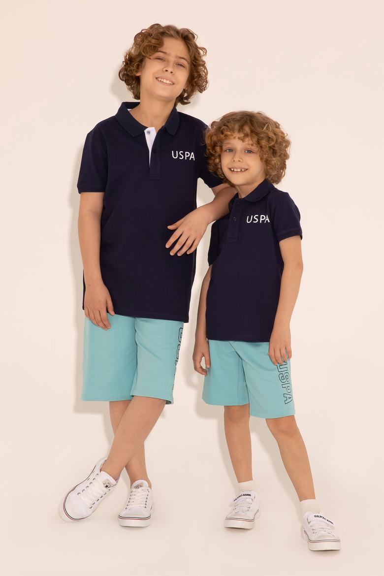 Erkek Çocuk Mint Örme Şort