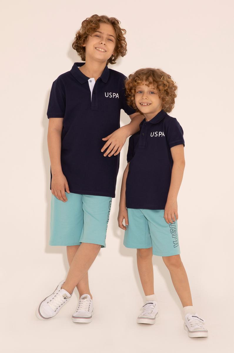 Erkek Çocuk Mint Örme Şort