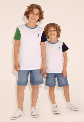 Erkek Çocuk Mavi Jean Şort - 50283979005