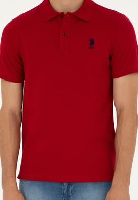 Erkek Bordo Basic Tişört - 50279581053