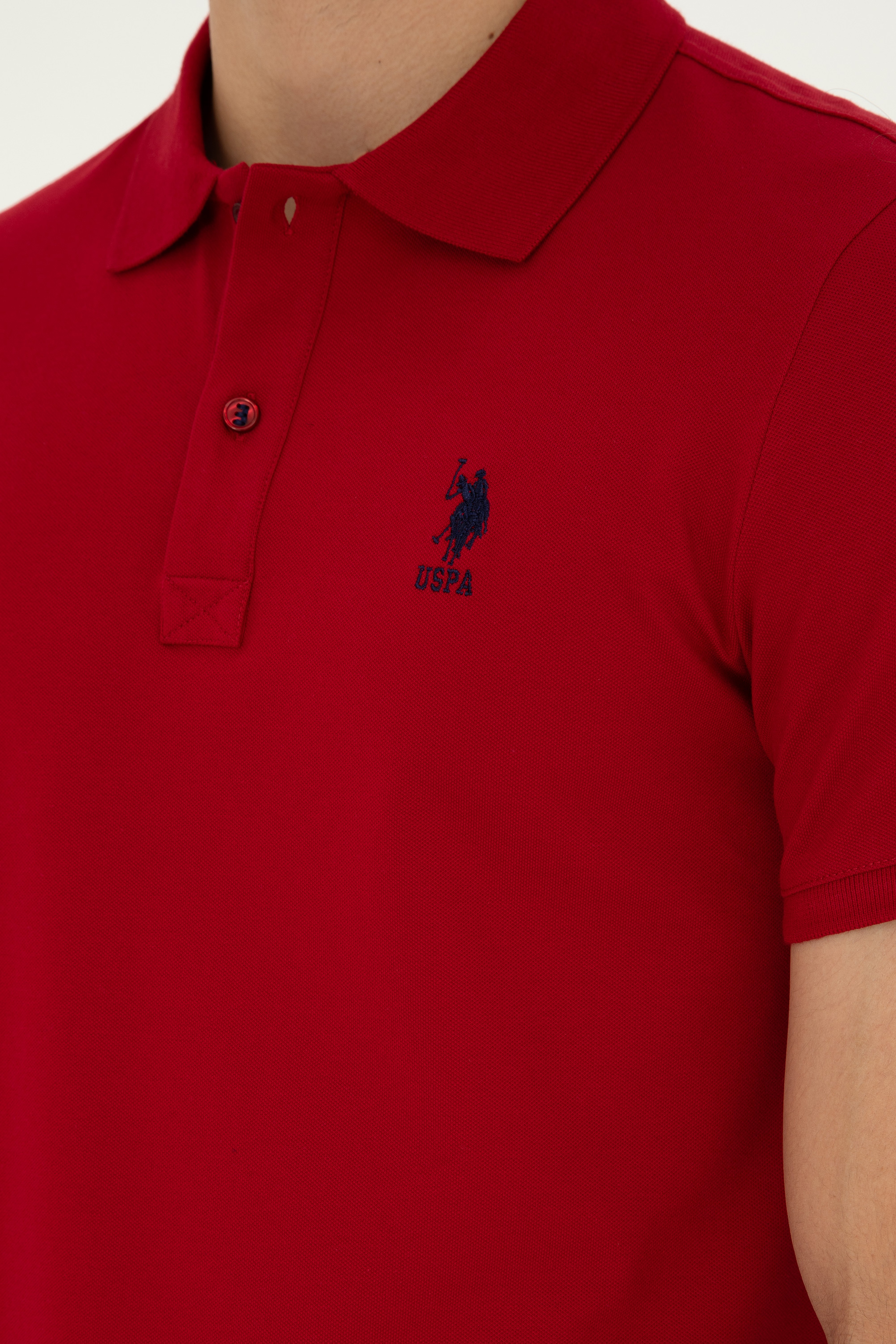 Erkek Bordo Basic Tişört