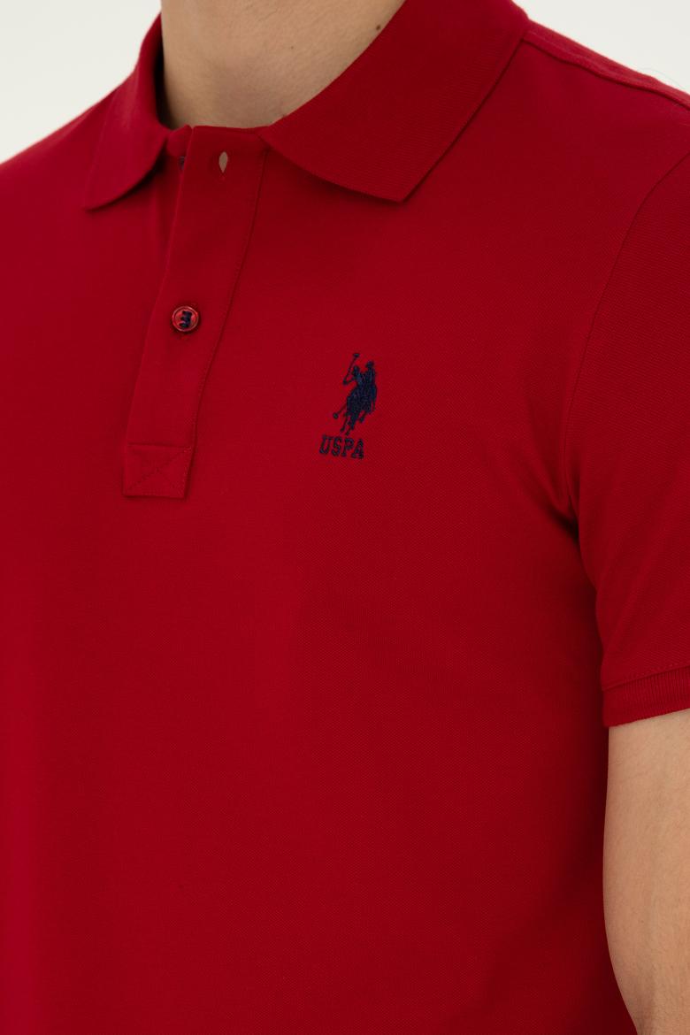 Erkek Bordo Basic Tişört - 50279581053