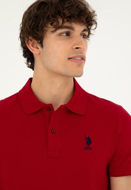 Erkek Bordo Basic Tişört - 50279581053