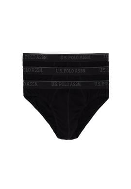 Erkek Siyah 3'lü Slip - 50292710002