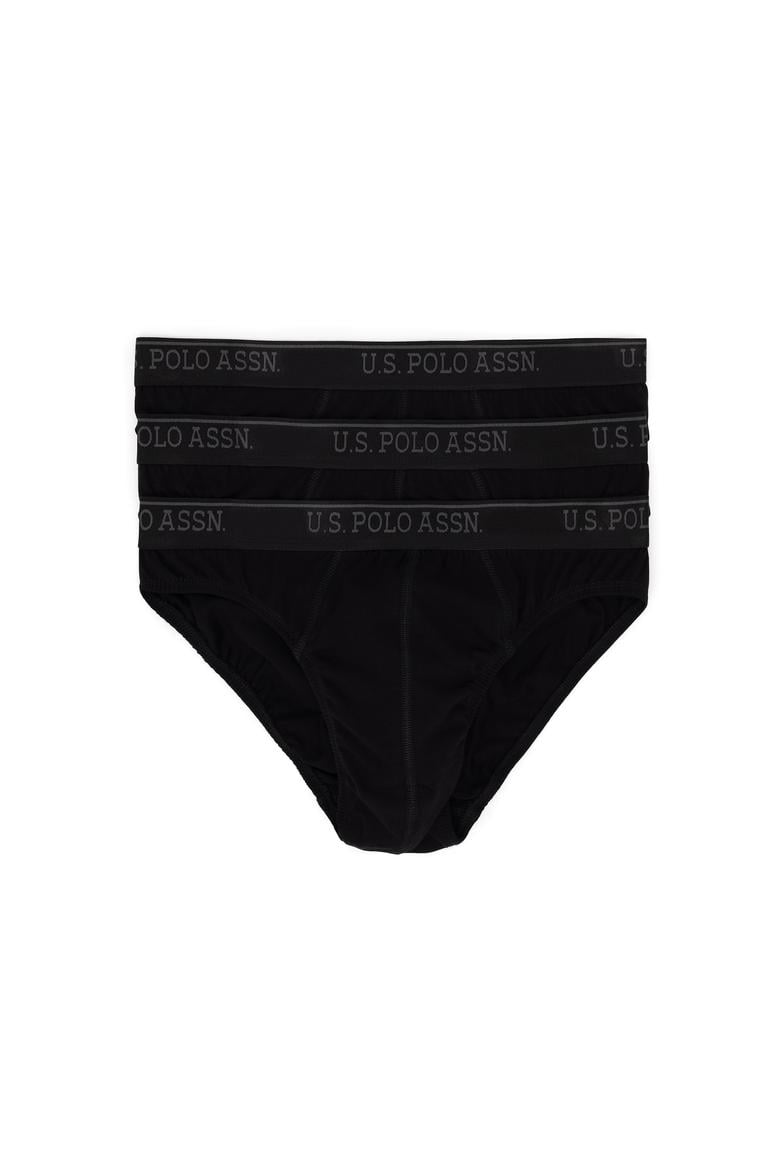 Erkek Siyah 3'lü Slip - 50292710002