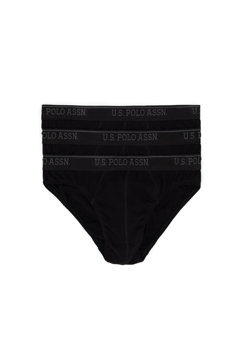 Erkek Siyah 3'lü Slip