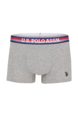 Erkek Gri Melanj 3'lü Boxer - 50292825002