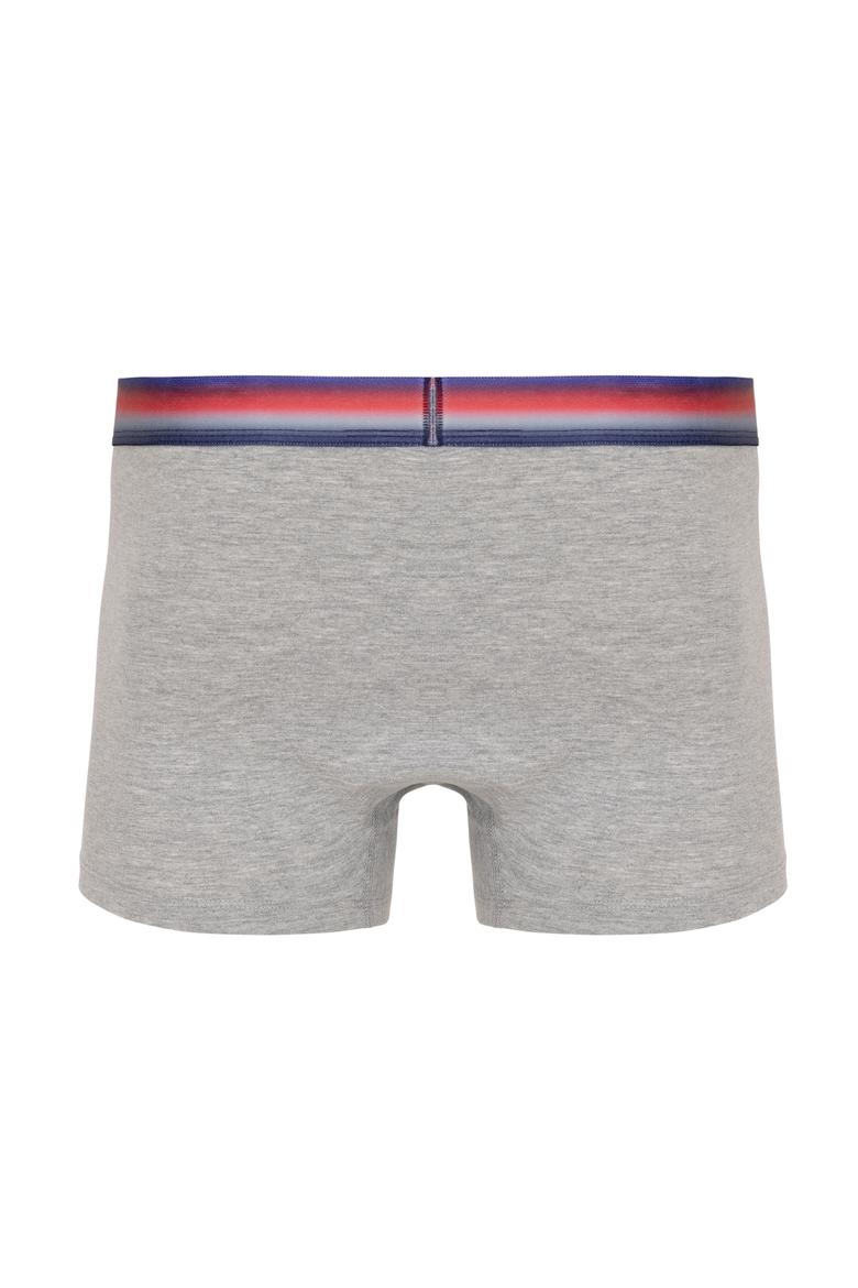 Erkek Gri Melanj 3'lü Boxer - 50292825002