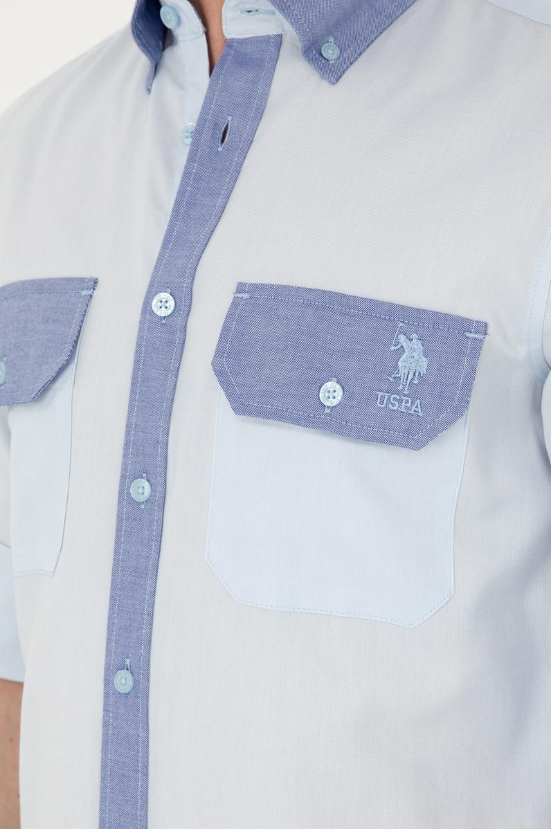 Erkek Açık Mavi Uzun Kollu Gömlek