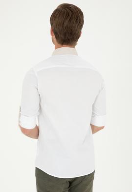 Erkek Taş Uzun Kollu Gömlek - 50283811032