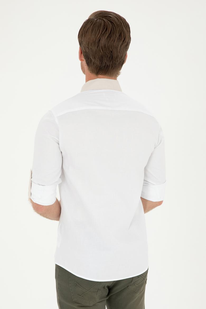 Erkek Taş Uzun Kollu Gömlek - 50283811032