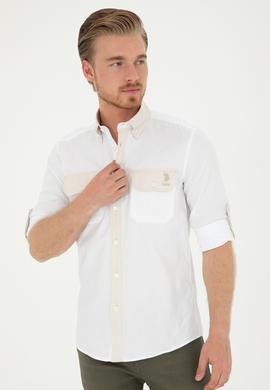 Erkek Taş Uzun Kollu Gömlek - 50283811032