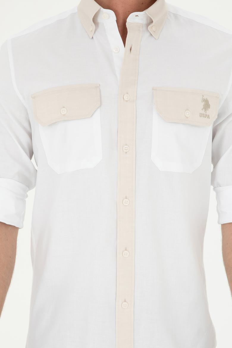 Erkek Taş Uzun Kollu Gömlek - 50283811032