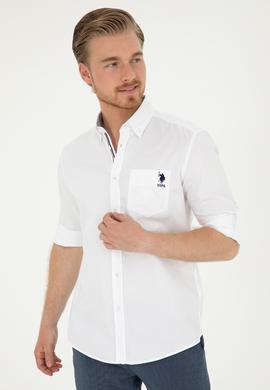 Erkek Beyaz Uzun Kollu Gömlek - 50288314005