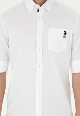 Erkek Beyaz Uzun Kollu Gömlek - 50288314005