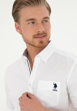 Erkek Beyaz Uzun Kollu Gömlek - 50288314005