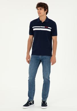 Erkek Lacivert Tişört - 50287102006