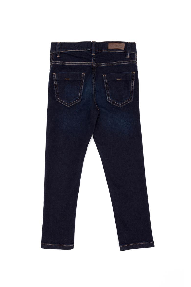 Kız Çocuk Koyu Mavi Jean Pantolon - 50266554007