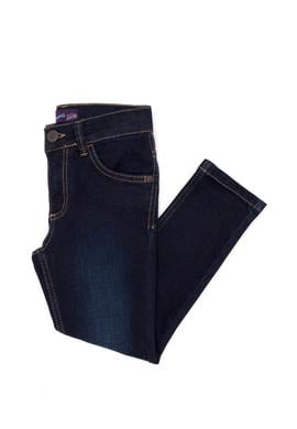 Kız Çocuk Koyu Mavi Jean Pantolon - 50266554007