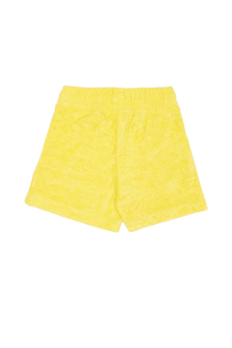 Çocuk Neon Sarı Örme Şort - 50265391009