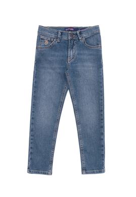 Kız Çocuk Açık Mavi Jean Pantolon - 50266552008