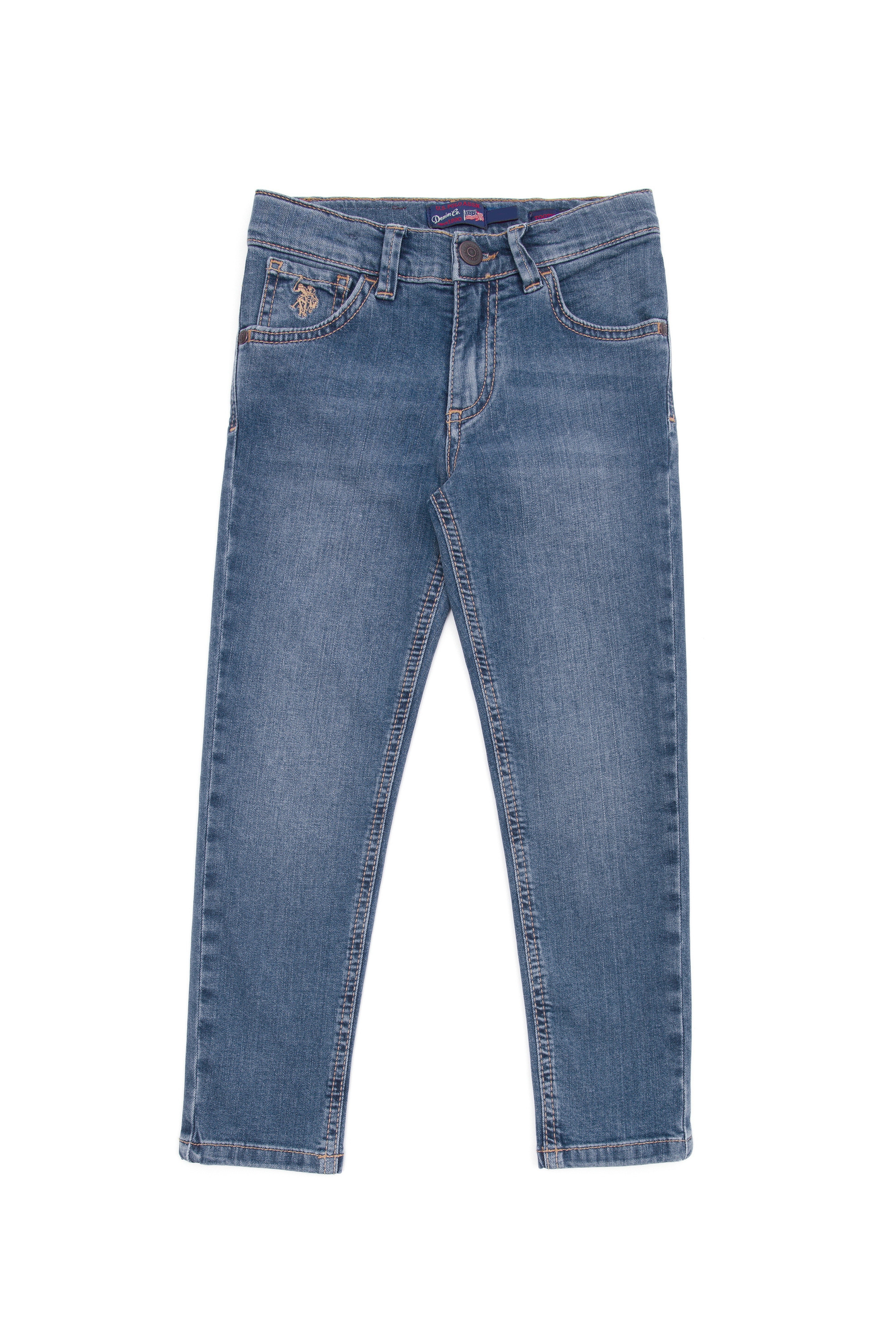 Kız Çocuk Açık Mavi Jean Pantolon - Image 5